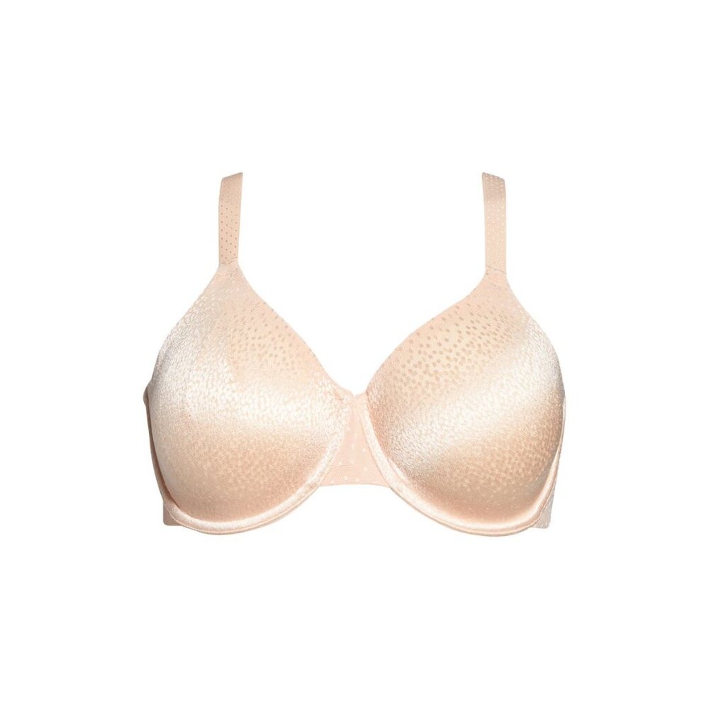 🆕WACOAL Back Appeal Non-padded Underwire Bra 34D Beige #855303 - Picture 5 of 9
